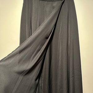 Gorgeous envelope long skirt. Black. Used but Like new.
